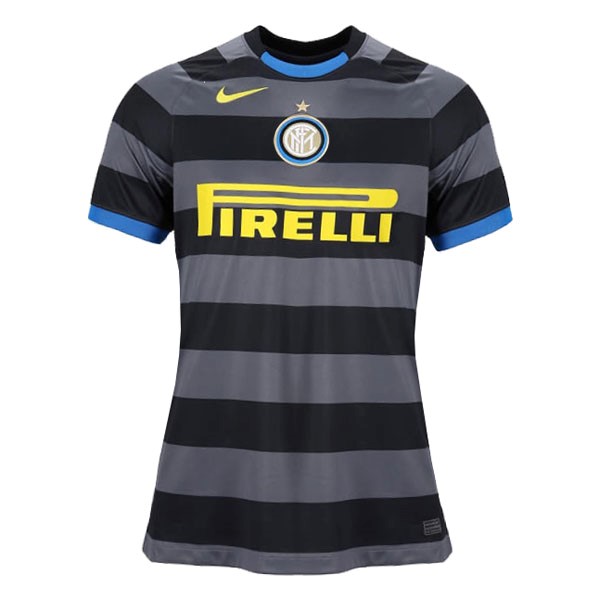 Trikot Inter Milan Ausweich Damen 2020-21 Grau Fussballtrikots Günstig